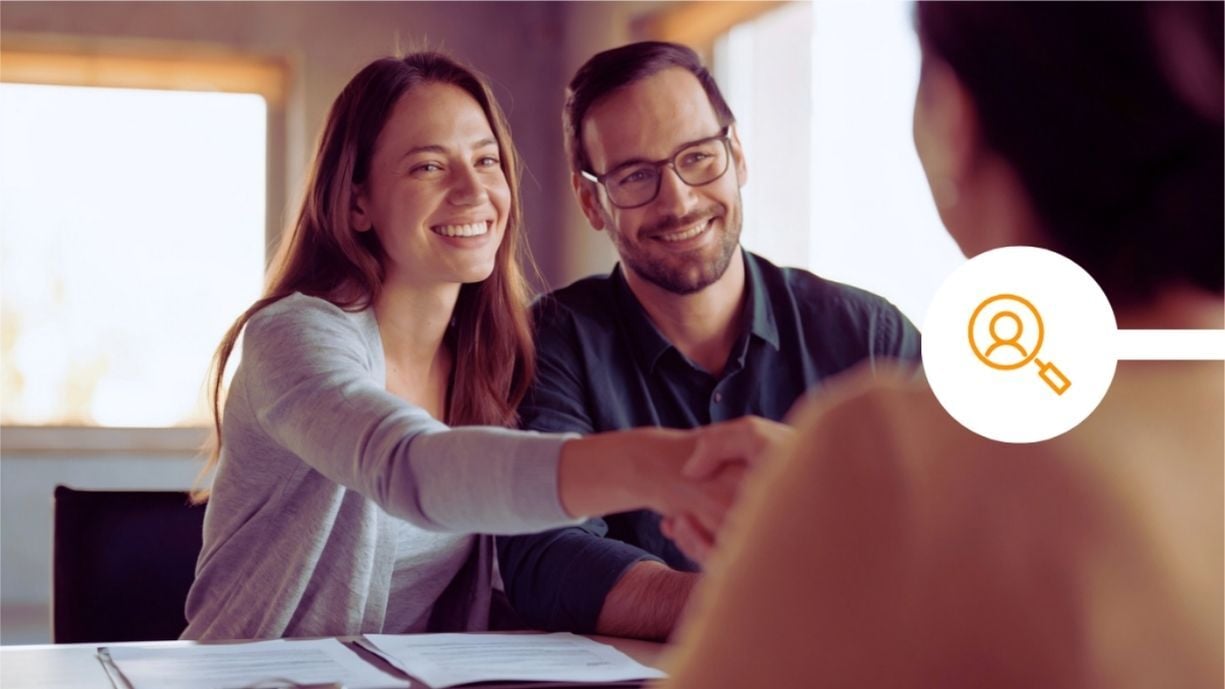 Couple being onboarded by adviser