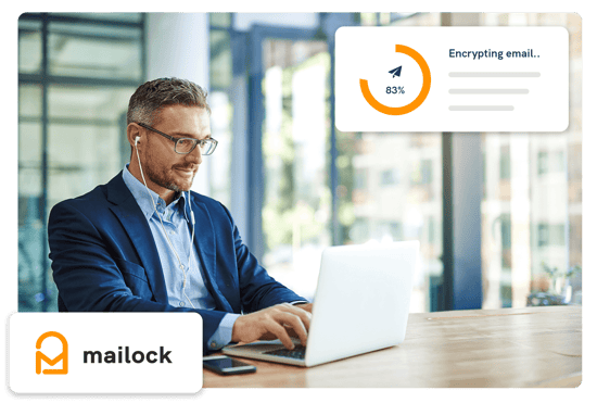 Mailock secure email product interface