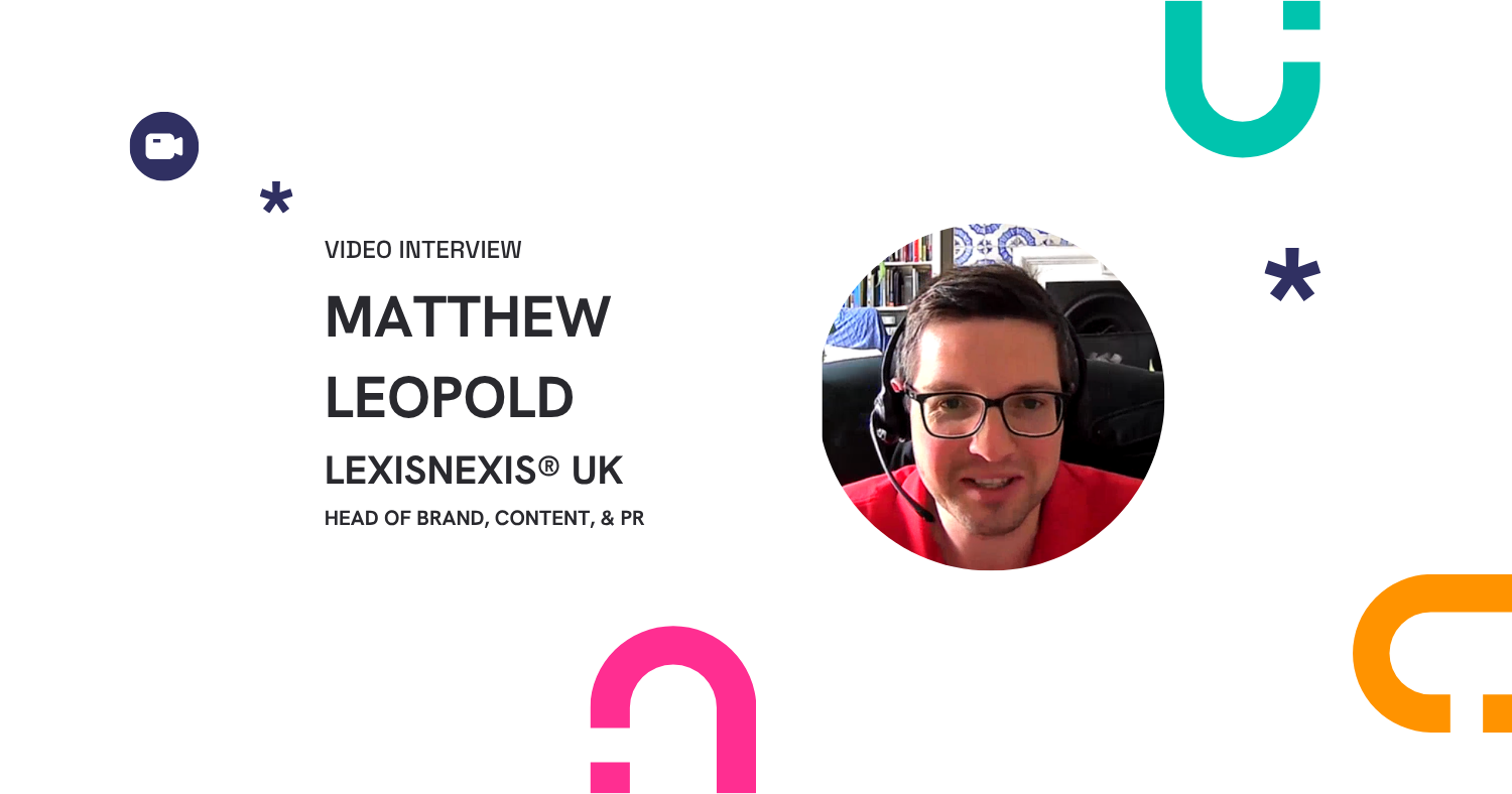 Matthew Leopold of LexisNexis® UK in a video interview with Beyond Encryption